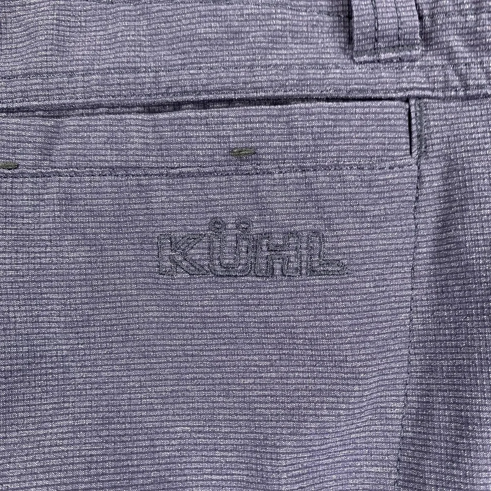 Kuhl Deceptr Pants Mens 36x30 Blue & Black Hiking Travel Stretch Tufflite EUC - Picture 8 of 16